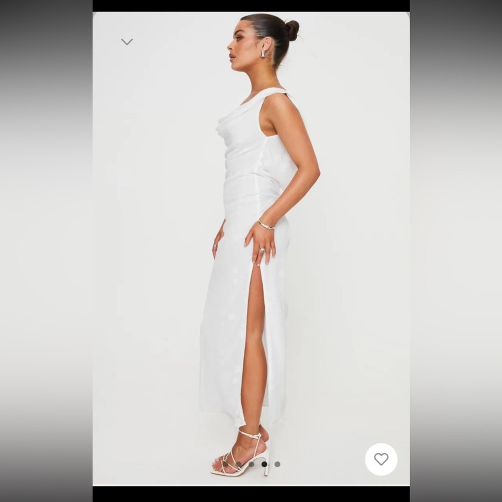 Princess Polly low back white dress